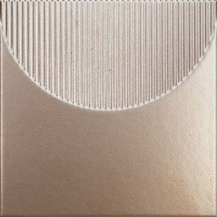 Плитка Kerama Marazzi Пикассо медь глянцевый структурный декор (20x20) арт. KMD2SOC002BN